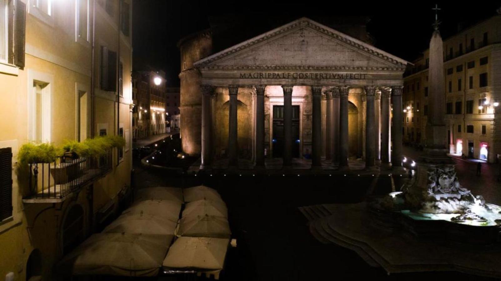 Pantheon Balcony Morgana Suite Rome Exterior photo